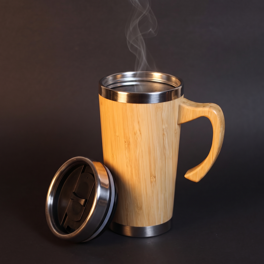 Mug with handle focu