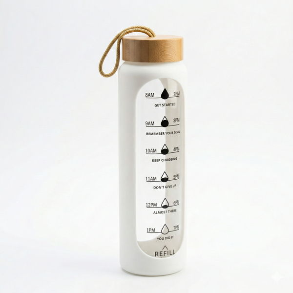 Bamboo Cap Water Bottle (1 Litre)